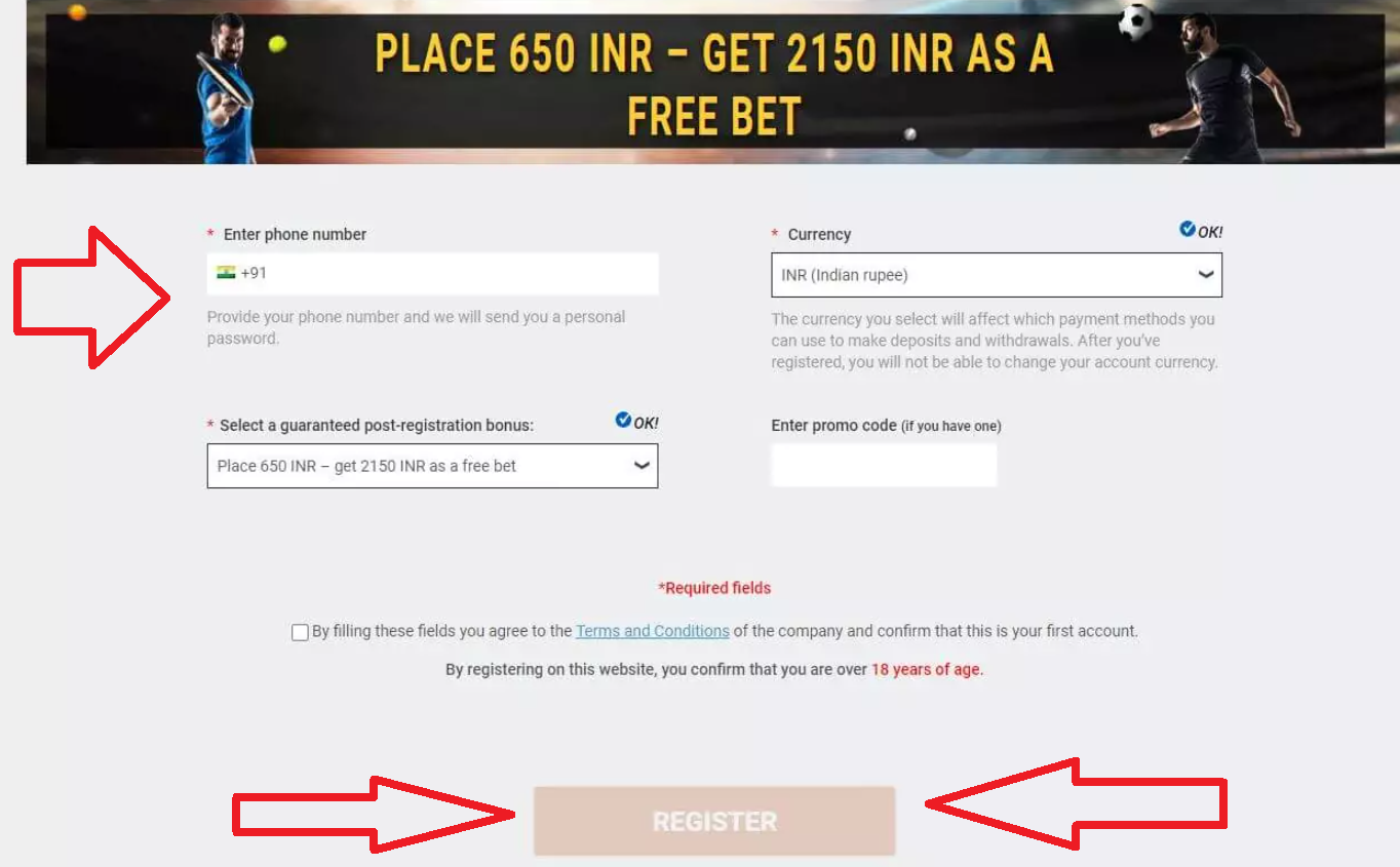 How to register on the online platform and deposit in Melbet?