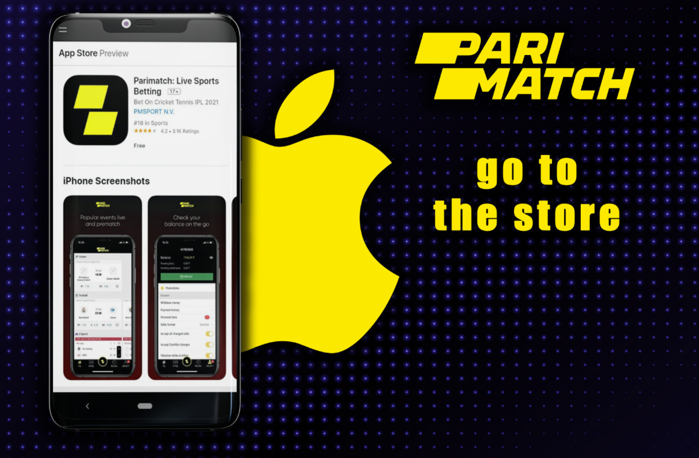 What are the benefits of playing in Pari match via app