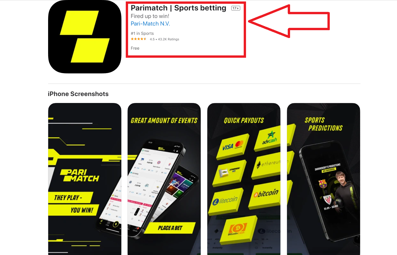 PariMatch App Download