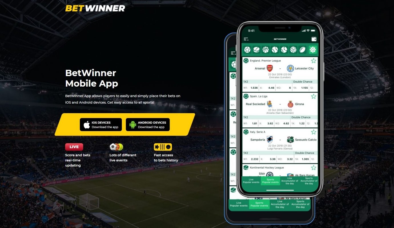 How to download the Android BetWinner app?
